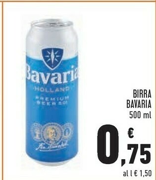 Conad Bavaria Birra 500 G(ml) offerta