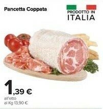 Carrefour Market Pancetta Coppata offerta