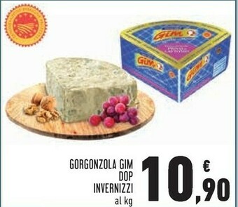 Conad Invernizzi Gorgonzola Gim Dop offerta