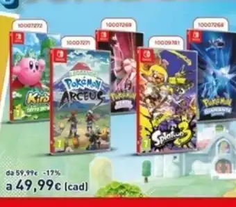 Euronics Kirs/Pokemon Arceus/Pokemon offerta