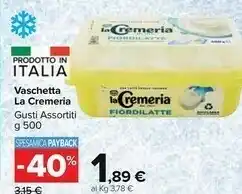 La cremeria Vaschetta Fiordilatte