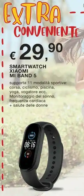 Conad Xiaomi Smartwatch Mi Band 5 offerta