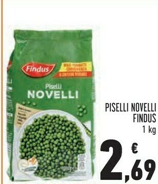 Conad Findus Piselli Novelli 1000 G(ml) offerta