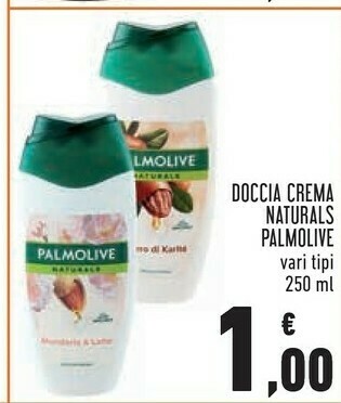 Conad Palmolive Doccia Crema Naturals 250 Ml offerta