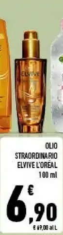 Conad L'Oreal L’Oréal Paris Elvive 3600523763986 Olio Per Capelli Donna 100 Ml offerta