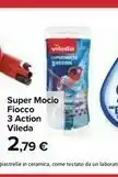 Carrefour Vileda Super Mocio Fiocco 3 Action offerta