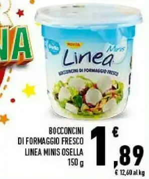 Conad Osella Bocconcini Di Formaggio Fresco Linea Minis offerta
