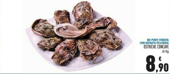 Conad Ostriche Concave offerta