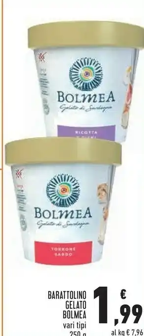 Conad Bolmea Barattolino Gelato 250 G offerta