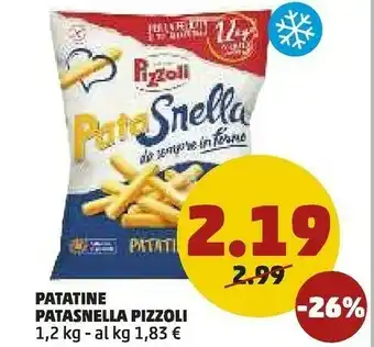 PENNY Pizzoli Pata Snella Patatine offerta