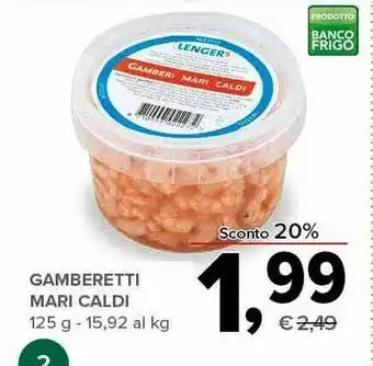 Todis Lengers Gamberi offerta