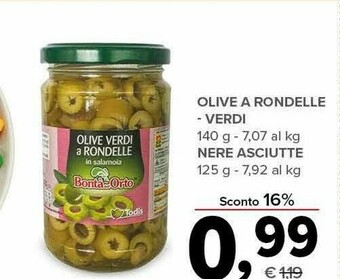 Todis Olive offerta