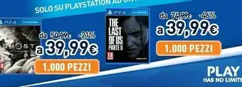 Unieuro Sony The Last Of Us Part II Basic PlayStation 4 offerta