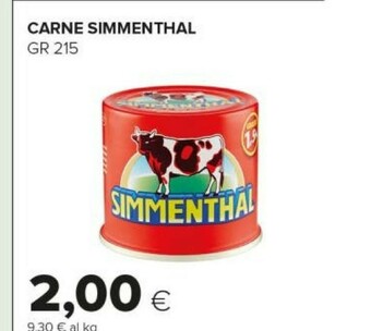 Tigre Simmenthal Carne in scatola offerta
