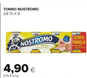 Tigre Nostromo Tonno offerta