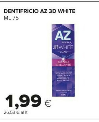 Tigre Az Dentifricio offerta