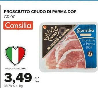 Tigre Consilia Prosciutto di Parma offerta