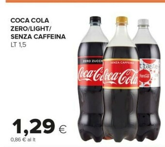 Tigre Coca Cola Coca cola zero offerta