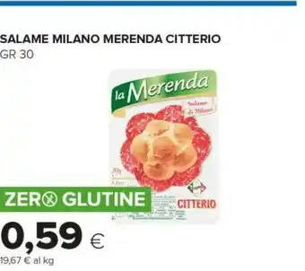 Tigre Citterio Salame milano offerta
