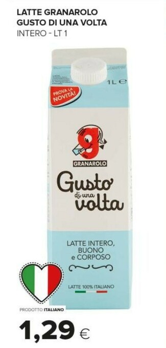 Tigre Granarolo Latte offerta