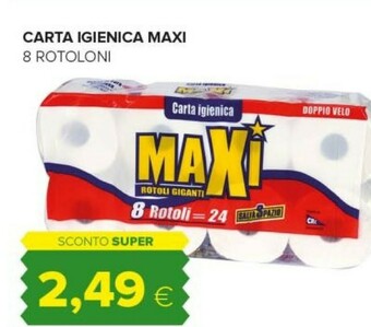 Tigre Carta igienica offerta