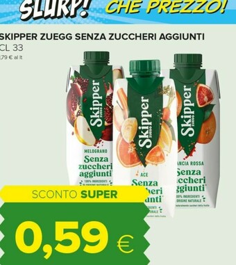 Tigre Zuegg Skipper offerta