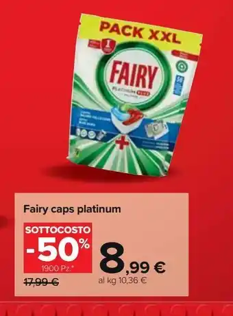 Fairy caps platinum