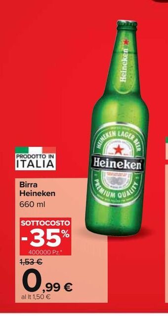 Carrefour Iper Birra heineken offerta