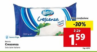 Lidl Crescenza offerta