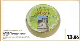 Conad Formaggi Azienda Agricola Agri -In offerta
