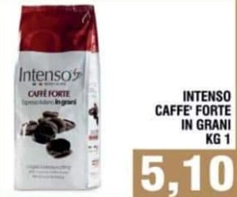 Bitar Intenso Caffe' Forte in Grani kg 1 offerta