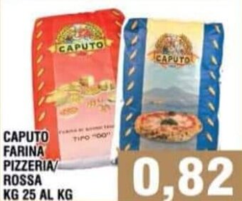 Bitar Caputo Farina Pizzeria/Rossa kg 25 offerta