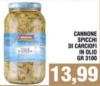 Bitar Cannone Spicchi di Carciofi in Olio gr 3100 offerta