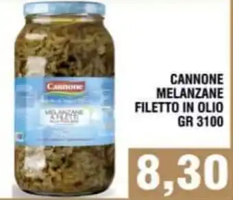 Bitar Cannone Melanzane Filetto in Olio gr 3100 offerta