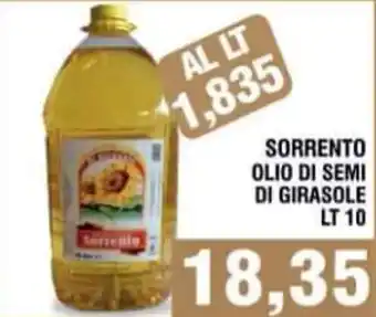 Bitar Sorrento Olio di Semi di Girasole lt 10 offerta