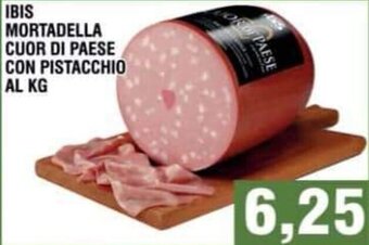 Bitar Ibis Mortadella Cuor di Paese Con Pistacchio offerta