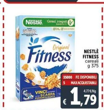 Deco Supermercati Nestlè Fitness cereali g 375 offerta