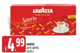 Alter Discount Lavazza Caffè Suerte 4x250g offerta