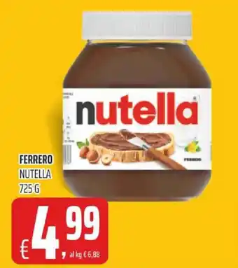Alter Discount Nutella Ferrero 725g offerta