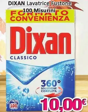 Dixan Lavatrice Fustone 100 Misurini