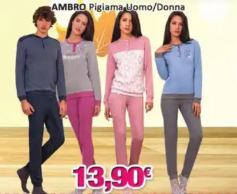 Ambro Pigiama Uomo/Donna