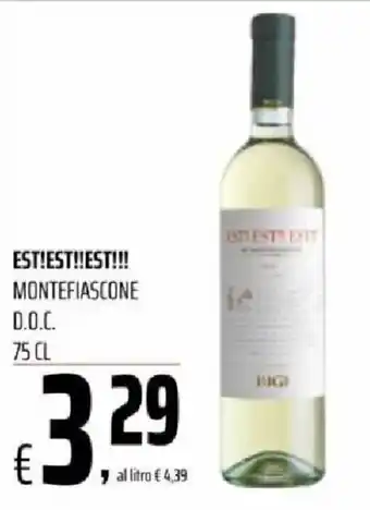 Est!Est!!Est!!! Montefiascone D.O.C 75cl