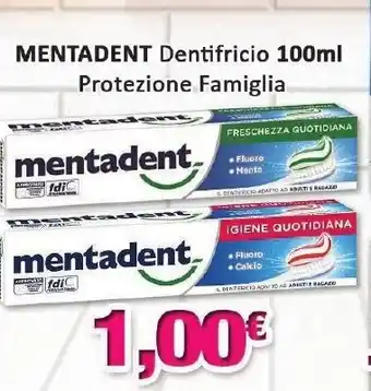 Mentadent Dentifricio 100ml Protezione Famiglia