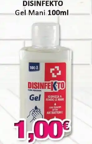 Dippiù Disinfekto Gel Mani 100ml offerta