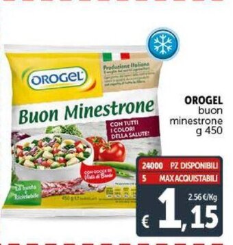 Deco Supermercati Orogel buon minestrone g 450 offerta