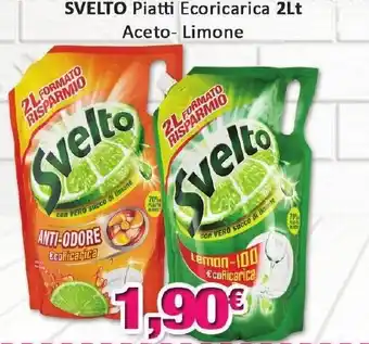 Svelto Piatti Ecoricarica 2Lt Aceto - Limone