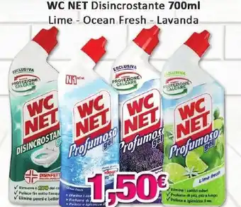 WC Net Disincrostante 700ml Lime - Ocean Fresh - Lavanda