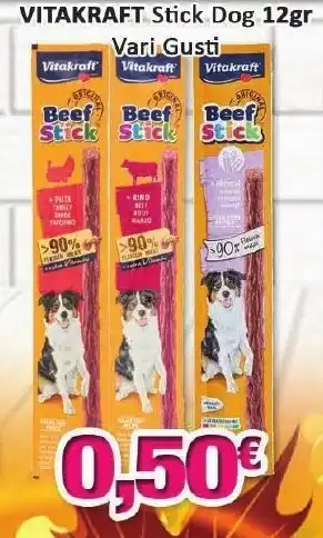 Dippiù Vitakraft Stick Dog 12gr Vari Gusti offerta