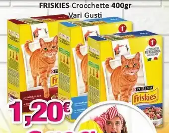 Friskies Crocchette 400gr Vari Gusti