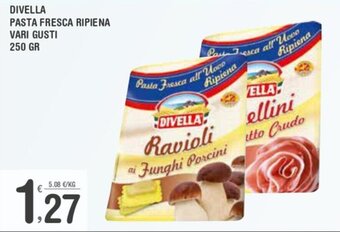 Super Carni Divella Pasta Fresca Ripiena Vari Gusti 250 gr offerta